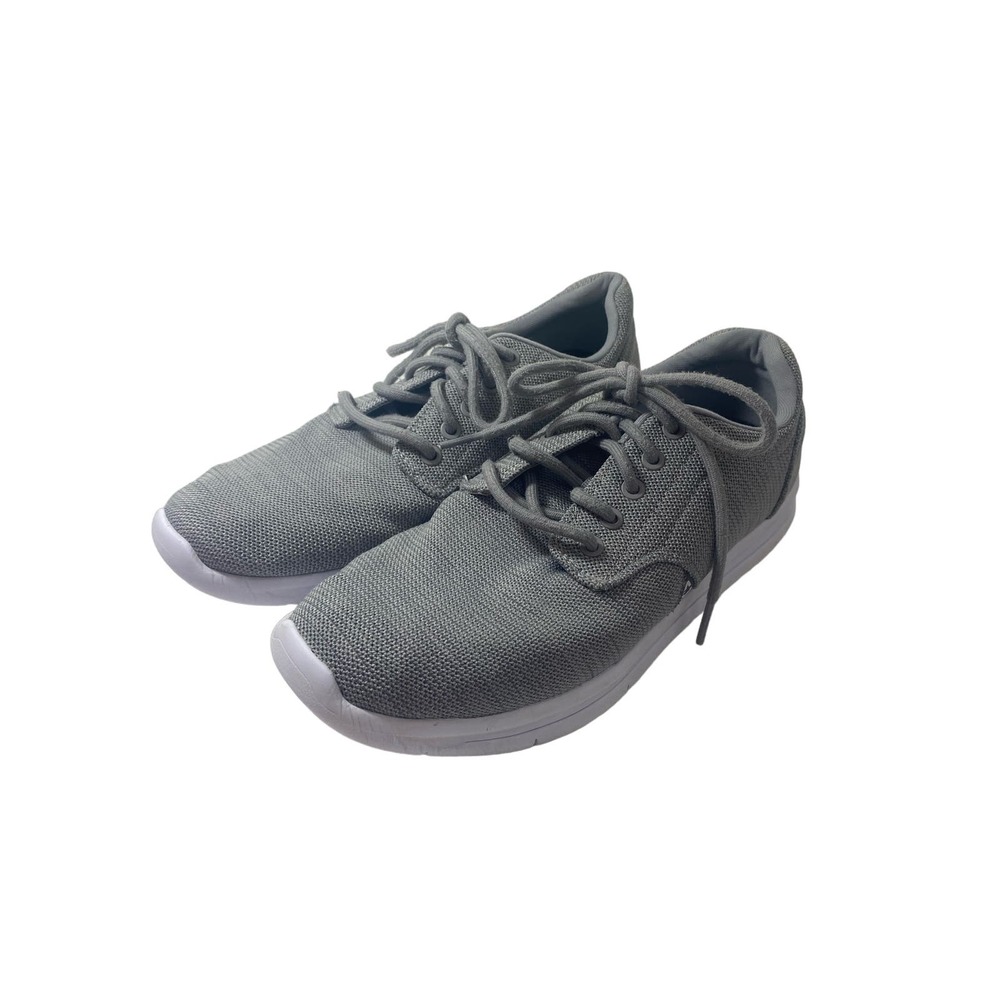 CUATER Travis Mathew Men's Gray Daily Knit Shoes Sneakers Size 10